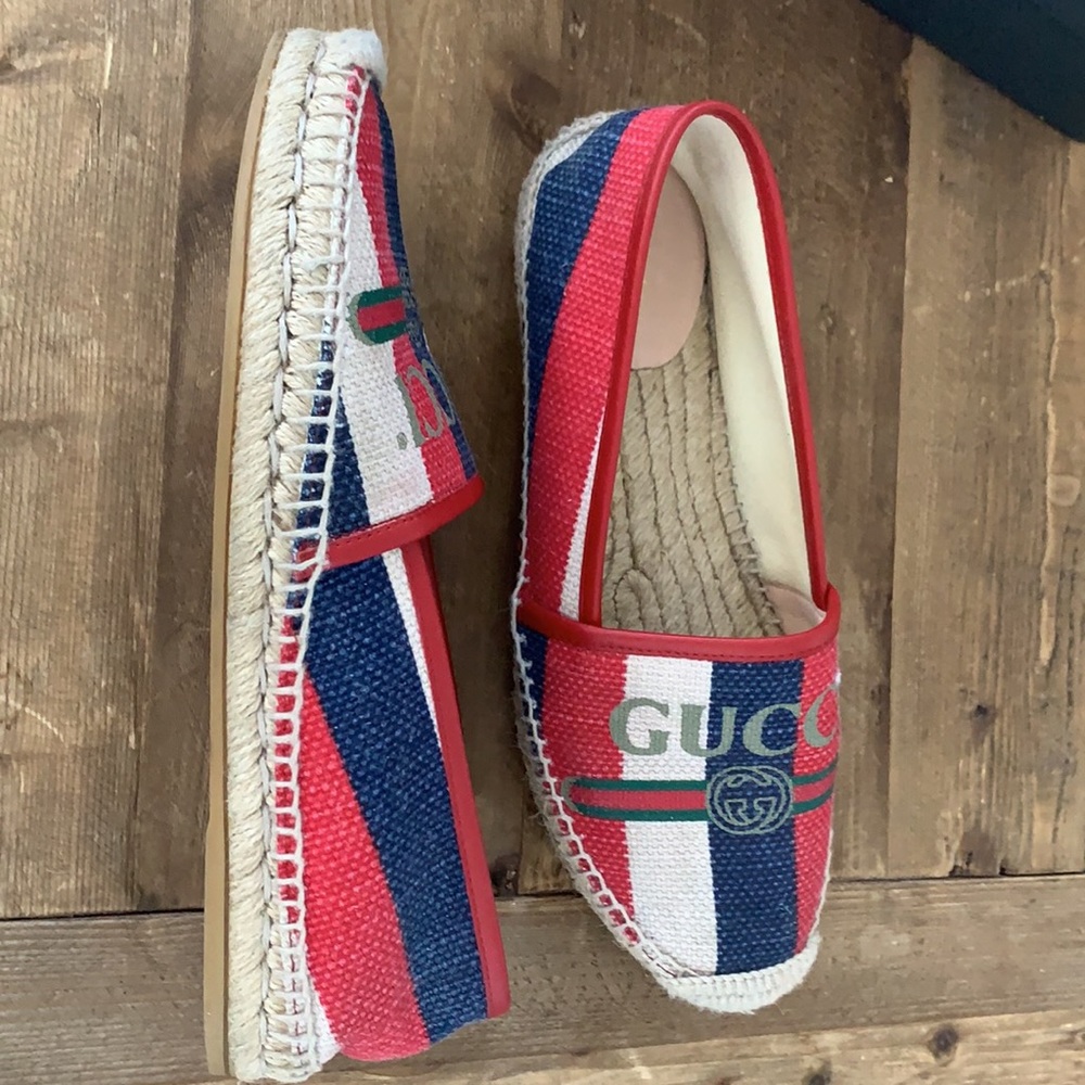 💯 Authentic GUCCI Espadrilles With Box Size 39 - Picture 10 of 17